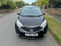 Used Nissan Note Acenta Premium 98 HP (72 kW) 2016 Black Hatchback