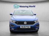 Used VW T-Roc R-line 150 HP (110 kW) 2020 Blue SUV