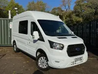 Used Ford Transit S 130 HP (95 kW) 2021 White Van