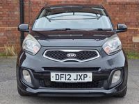 Used Kia Picanto 68 HP (50 kW) 2012 Black Hatchback