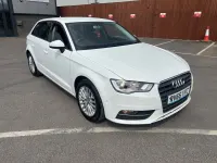 Used Audi A3 2015 White Hatchback