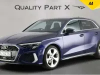 Used Audi A3 Sportback S-Line 110 HP (80 kW) 2024 Blue Hatchback