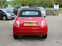 Used Fiat 500C S 2014 Red Cabriolet