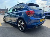 Used VW Polo GTI 200 HP (147 kW) 2019 Blue Hatchback