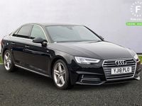 Used Audi A4 S-Line 190 HP (139 kW) 2018 Black Sedan