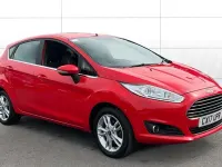 Używany Ford Fiesta Zetec 101 KM (74 kW) 2017 Czerwony Hatchback