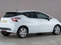 Używany Nissan Micra Acenta 101 KM (74 kW) 2020 Biały Hatchback