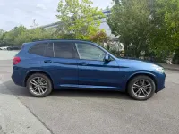 Used BMW X3 M Sport 292 HP (214 kW) 2021 Blue SUV