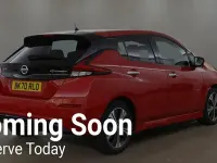 Used Nissan Leaf N-Connecta 110 kW (150 HP) 2020 Red Hatchback