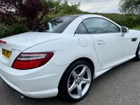 Used Mercedes SLK200 AMG 184 HP (135 kW) 2016 White Cabriolet