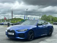 Used BMW M440 M Sport 369 HP (271 kW) 2021 Blue Sedan
