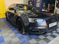 Second-hand Audi A5 S-Line 2015 Albastru Coupe
