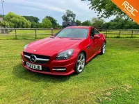 Used Mercedes SLK250 AMG 204 HP (150 kW) 2012 Red Cabriolet