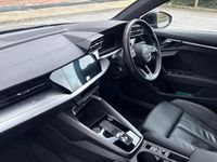 Used Audi A3 S-Line 150 HP (110 kW) 2022 Black Sedan
