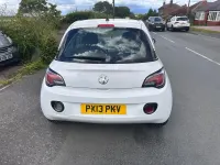 Used Vauxhall Adam Glam 70 HP (51 kW) 2013 White Hatchback