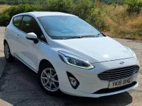 Used Ford Fiesta Zetec 2018 White Hatchback