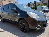 Used Nissan Note N-TEC 87 HP (63 kW) 2012 Black Hatchback
