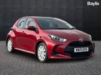 Used Toyota Yaris Hybrid 2021 Red Hatchback