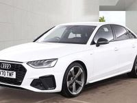 Used Audi A4 Black Edition 150 HP (110 kW) 2020 White Sedan