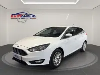 Used Ford Focus Zetec 120 HP (88 kW) 2018 White Estate