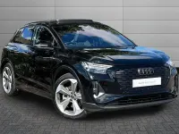 Used Audi Q4 e-tron Black Edition 210 kW (286 HP) 2024 Mythos black SUV