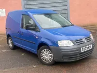 Used VW Caddy 69 HP (50 kW) 2009 Blue MPV