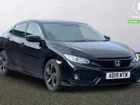 Used Honda Civic SR 126 HP (92 kW) 2019 Black Hatchback