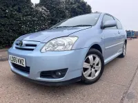 Used Toyota Corolla 110 HP (80 kW) 2005 Blue Hatchback