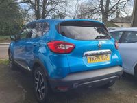Used Renault Captur Dynamique 90 HP (66 kW) 2015 Blue SUV