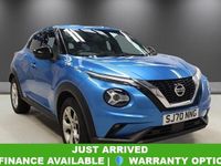 Used Nissan Juke N-Connecta 114 HP (83 kW) 2020 Blue SUV