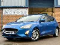 Used Ford Focus Titanium 120 HP (88 kW) 2020 Blue Hatchback