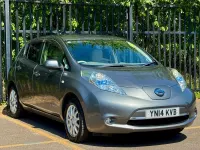 Second-hand Nissan Leaf 360º 80 kW (109 CP) 2014 Gri Hatchback