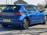 Used VW Polo Life 95 HP (69 kW) 2023 Blue Hatchback