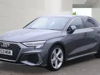 Used Audi A3 S-Line 110 HP (80 kW) 2021 Grey Sedan
