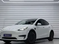 Used Tesla Model Y Long Range AWD 378 kW (514 HP) 2023 White SUV