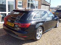 Used Audi A4 S-Line 190 HP (139 kW) 2017 Black Estate