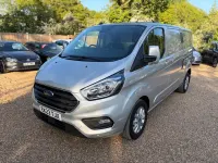 Used Ford Transit Custom Limited 170 HP (125 kW) 2023 Silver Van