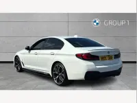 Used BMW 530 M Sport 282 HP (207 kW) 2022 White Sedan