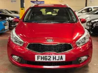 Used Kia Ceed Sportswagon 126 HP (92 kW) 2013 Red Estate