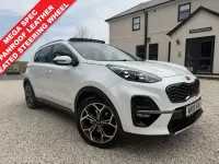 Used Kia Sportage GT-Line S 177 HP (130 kW) 2019 White SUV