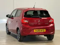 Used Mitsubishi Mirage 78 HP (57 kW) 2018 Red Hatchback