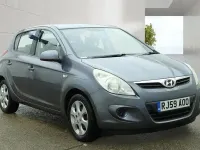Used Hyundai i20 Comfort 101 HP (74 kW) 2009 Grey Hatchback