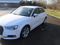 Used Audi A3 Sportback Sport 2019 White Hatchback