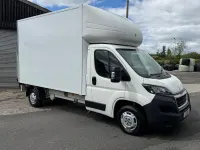 Begagnad Peugeot Boxer Business-Line 2020 Vit Van