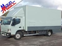 Used Mitsubishi Canter 150 HP (110 kW) 2020 Green Van