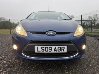Used Ford Fiesta Zetec 94 HP (69 kW) 2009 Blue Hatchback