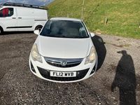 Used Vauxhall Corsa 2012 White Hatchback