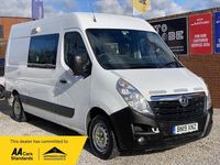 Used Vauxhall Movano 130 HP (95 kW) 2019 White MPV