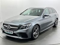 Used Mercedes C220 AMG line 194 HP (142 kW) 2019 Grey Estate