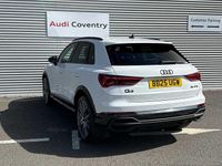 Used Audi Q3 Black Edition 150 HP (110 kW) 2025 Glacier white metallic SUV